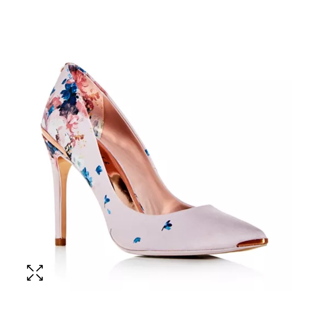 Ted Baker Izibelp Floral Pointed-Toe Pumps